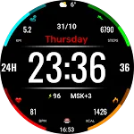 Digital Mebevod Watch face