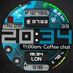 Digital Watch Face CRC079