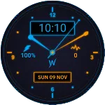 Hybrid Tech Watch Face