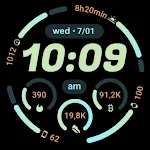 MDS08 Digital Watch Face