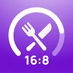 간헐적 단식 추적기 X: 다이어트 & 칼로리 계산기 icon