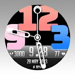 MJ081 Hybrid Watch Face