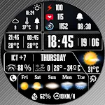 N-SPORT750 DigitalWeather Face