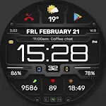 WFP 132 Digital watch face