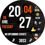 Digital Watch Face MB367
