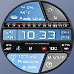 N-SPORT701 Digital Watch Face