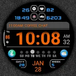 PW72 Sport Digi Watch Face