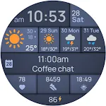 Digital watch face D30
