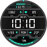 Digital MetricFlow Watch Face