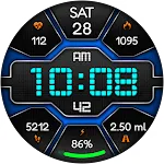 Digital Pulse URX12 Watch face
