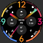 Black Colored Widget ZKinWatch