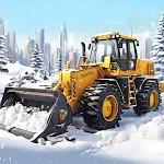 Snow Excavator Crane Simulator icon