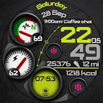 Digital Watch Face CRC039