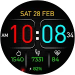 Digital KAIRO Watch face