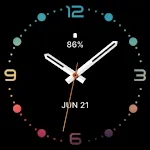 Beauty Black Pro Watch Face
