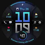 PRADO 78 Digital Watch Face