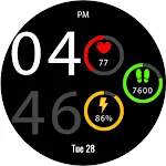 Key043 Digital Watch Face