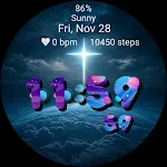 Calm Cross Universe Watch Face