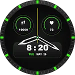 Carbon Strike Watch Face