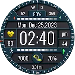 Iris503 Digital Watch Face