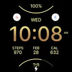 Sporty Beauty Sand Watch Face
