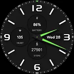 Mechanical Green watch face