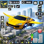 Flying Car Stunt Games icon
