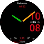 WR 004 Hybrid Watch Face