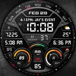 MD214 Digital Watch Face