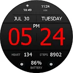 Key WF34 Digital Watch Face