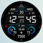MD201 Digital watch face