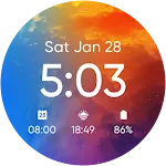 24 Hour Sky Watch Face