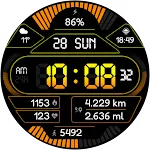DIGI SERONTA URX67 Watch face