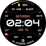 EXD195: Digital Watch Face