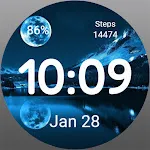 Watch Face - Moon Path