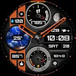 Weather Hybrid Watch Face A6