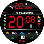 WR 007 Digital Watch Face