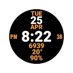 Big Date Watch Face