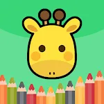 Painting Line:Color in animal icon