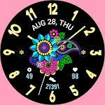 Vibrant Mandala Analog