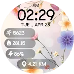 Floral Minimal WatchFace