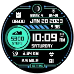 Step Up 2 - Digital Watchface