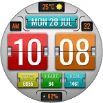 DIGI FLIPNOUR CTS35 Watch face