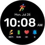 Pixel Style Watch Face