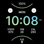Sporty Daylight Watch Face