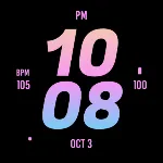 Summer Bold Watch Face