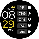 CC Clean 22 Watch Face