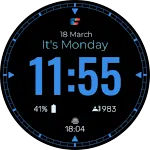 Commander: Digital Watch Face