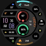 【Digital】Half Arc Widget