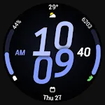MDS452 Digital Watch Face